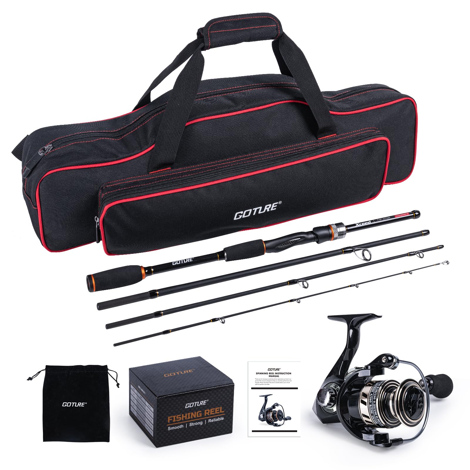 Goture Portable Spinning Fishi – Reel Bag recenzja i cena