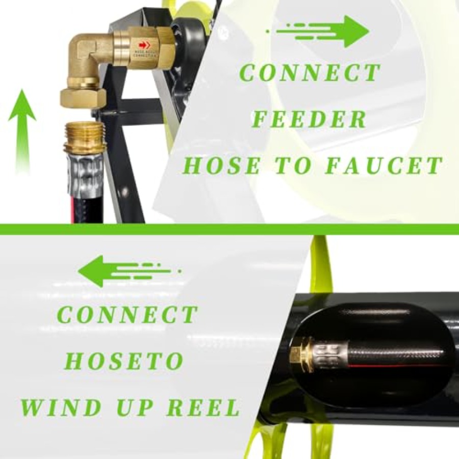 Heavy Duty Garden Hose Reel wi – Reel Handle recenzja i cena