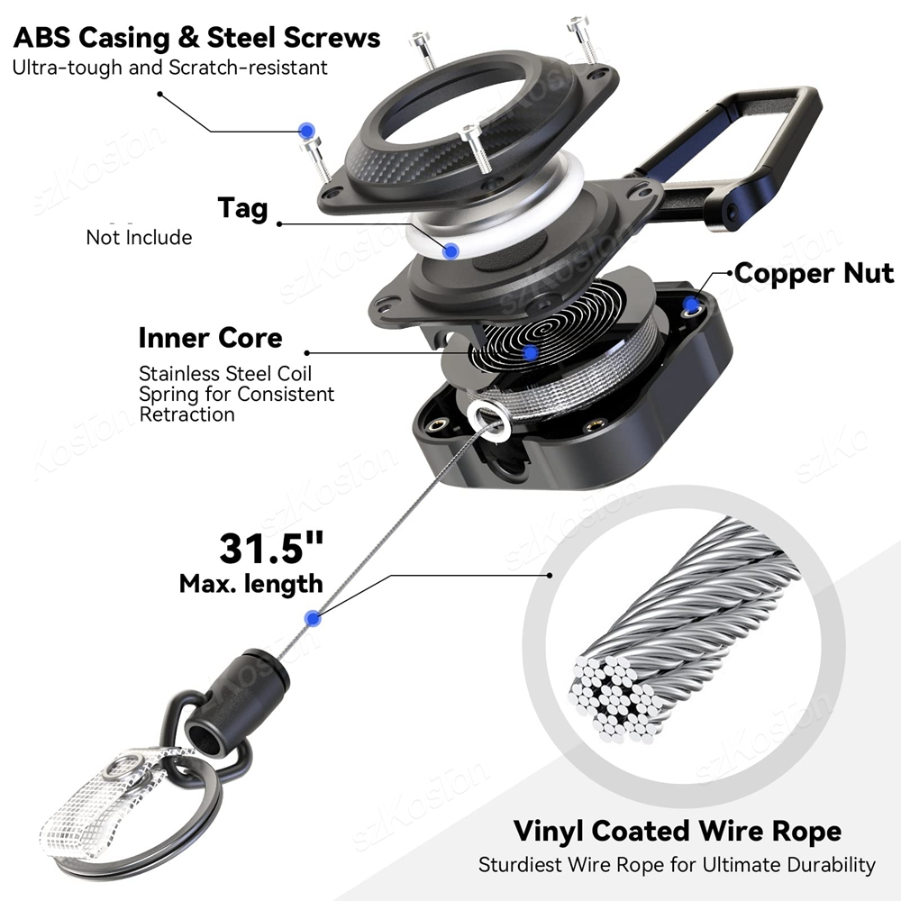 Retractable Keychain for Apple – Reel Cover recenzja i cena