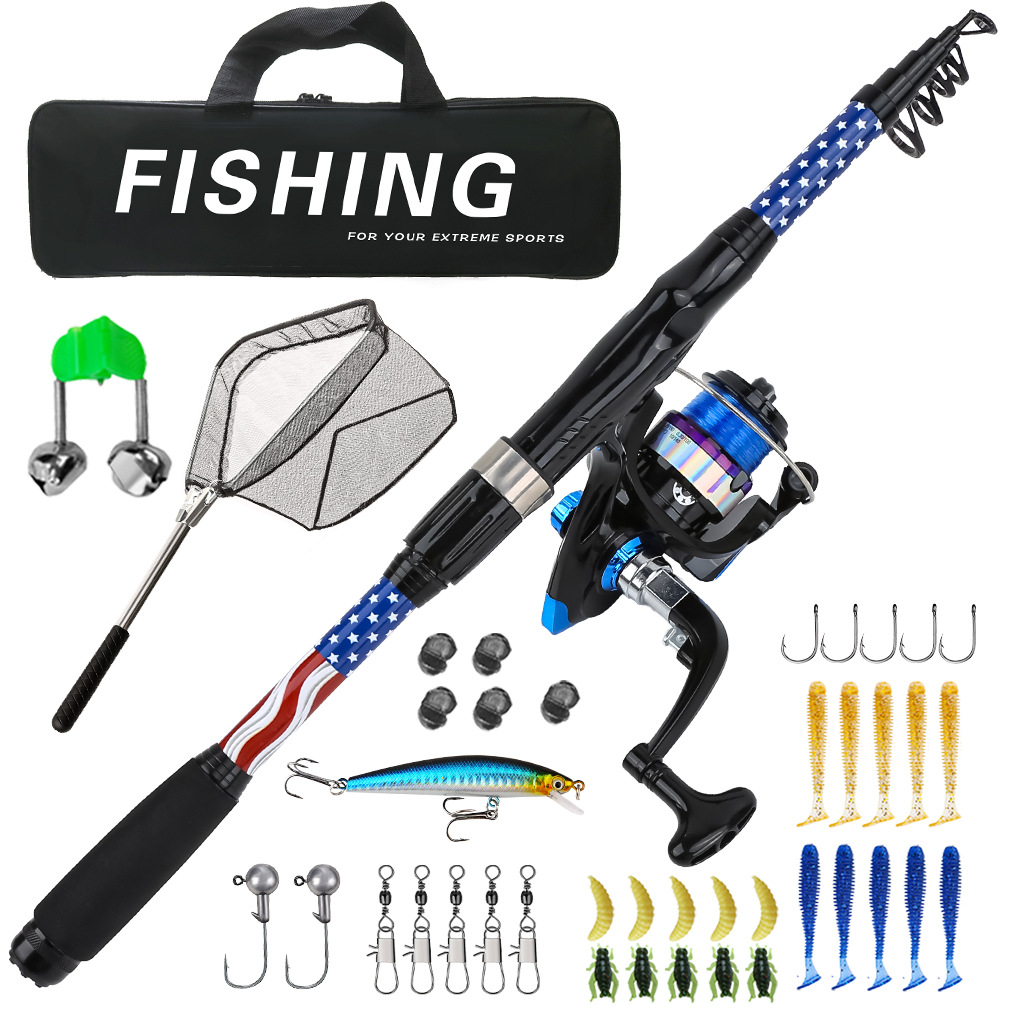 Telescopic Fishing Rod Spinnin – Reel Bag recenzja i cena