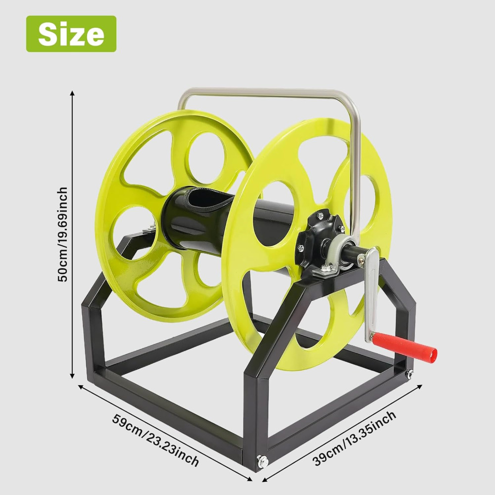 Garden Hose Reel, 360° Wall Mo – Reel Handle recenzja i cena
