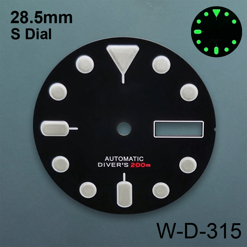 28.5mm S Logo Dial Fit NH35/NH – Reel Case recenzja i cena