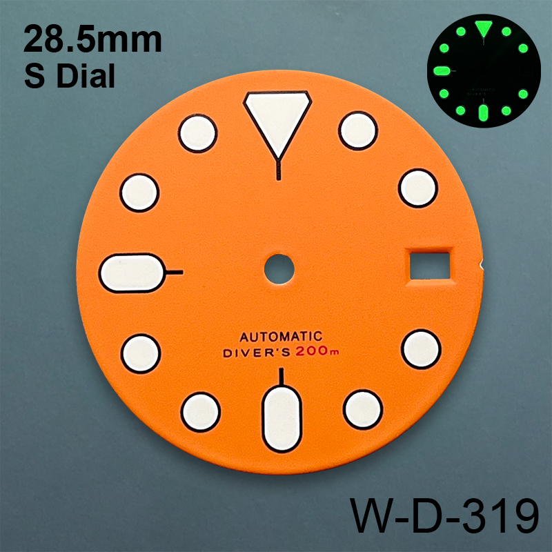 28.5mm S Logo Dial Fit NH35/NH – Reel Case recenzja i cena