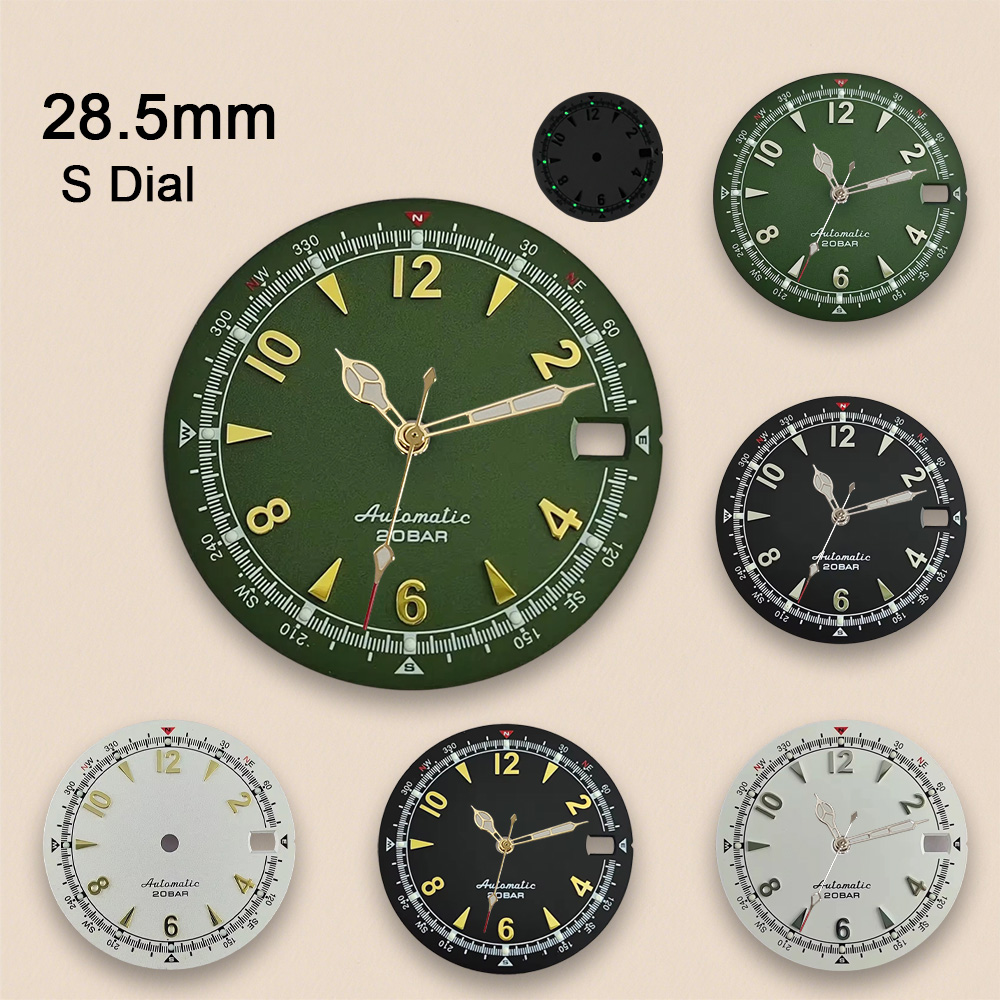 Nh35 Dial S Logo 28.5mm Retro  – Reel Case recenzja i cena