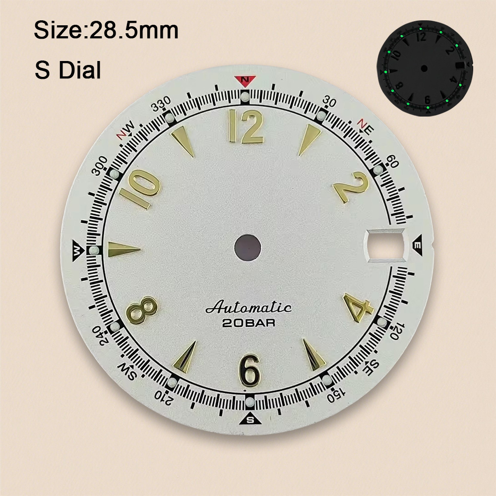 Nh35 Dial S Logo 28.5mm Retro  – Reel Case recenzja i cena