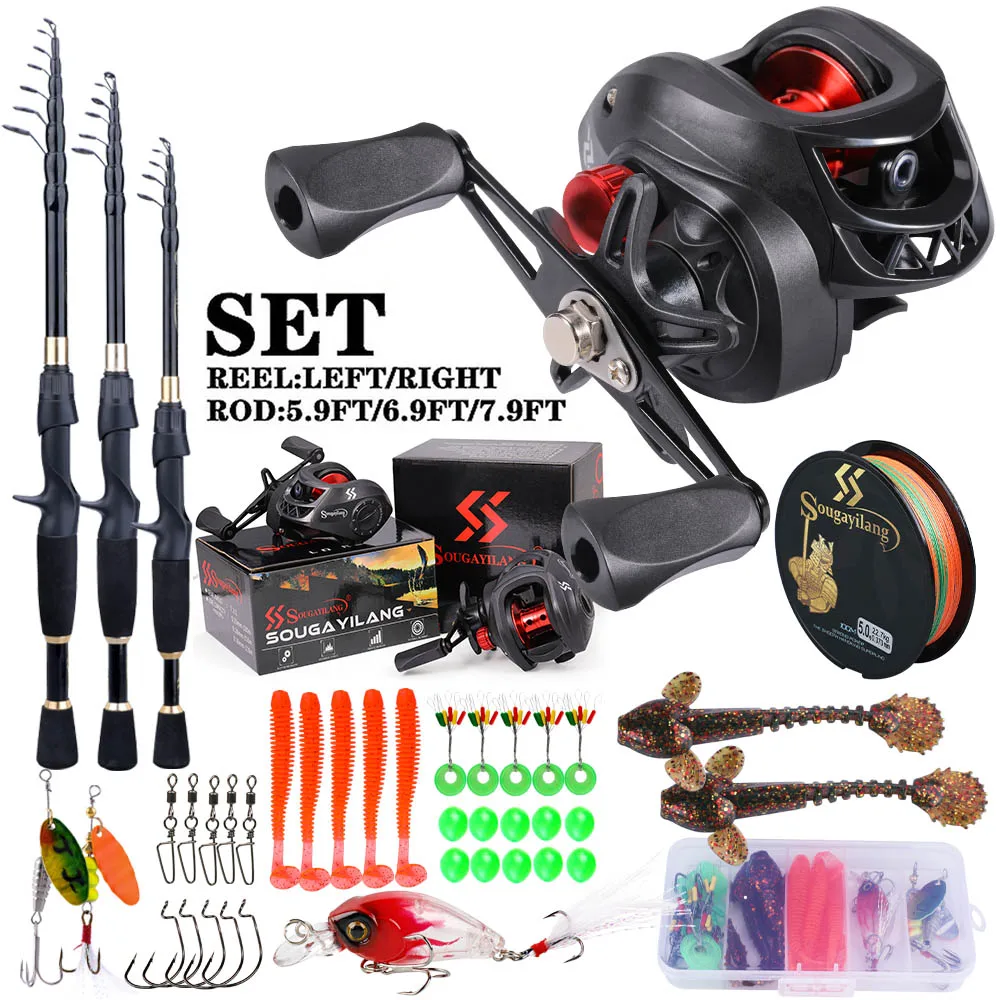 Sougayilang Fishing Rod and Re – Spincast Reel recenzja i cena