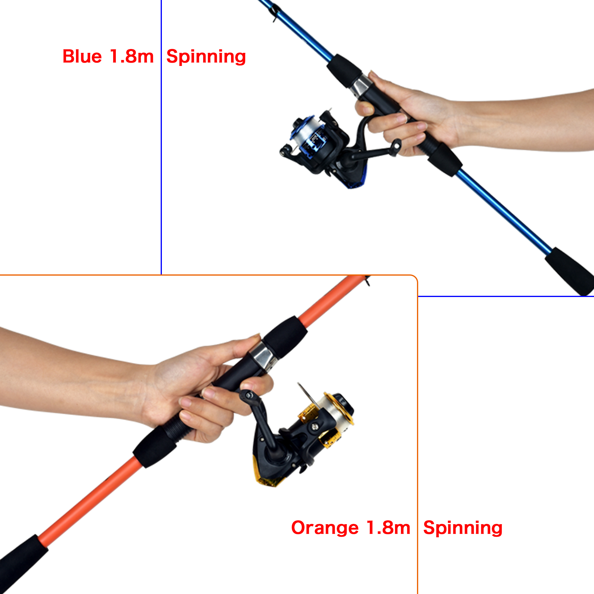 BIUTIFU Spinning Fishing Rod S – Spincast Reel recenzja i cena