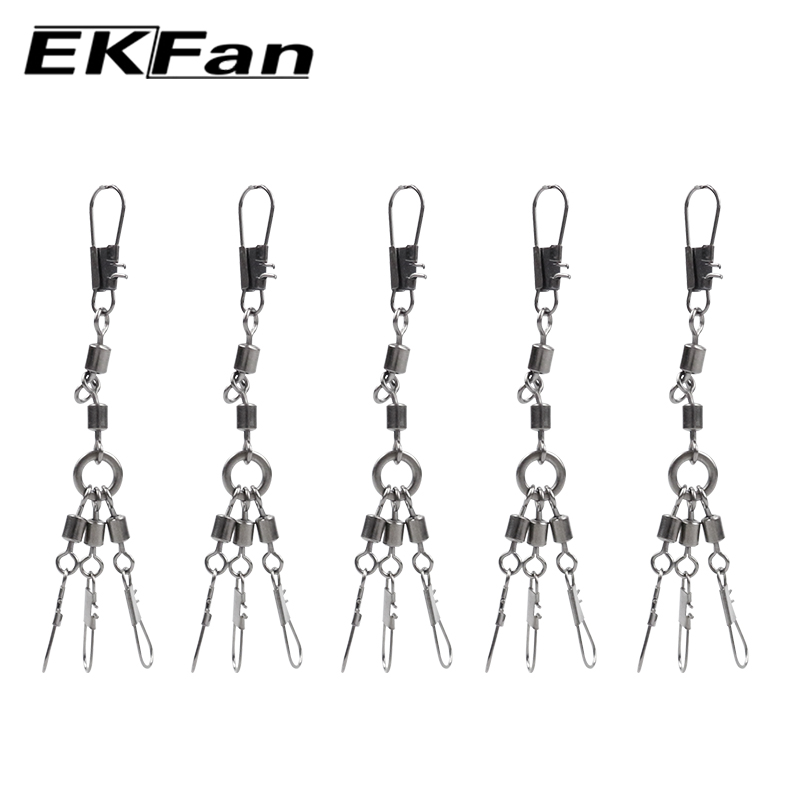 EKFan 5pcs Eight-shaped Ring C – Conventional Reel recenzja i cena